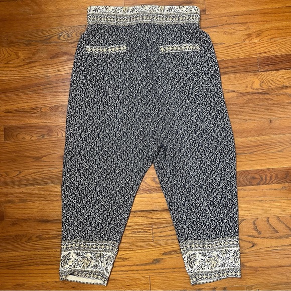 Sea New York floral Print 100% Silk Straight Leg Pants Size 4 - Picture 2 of 6